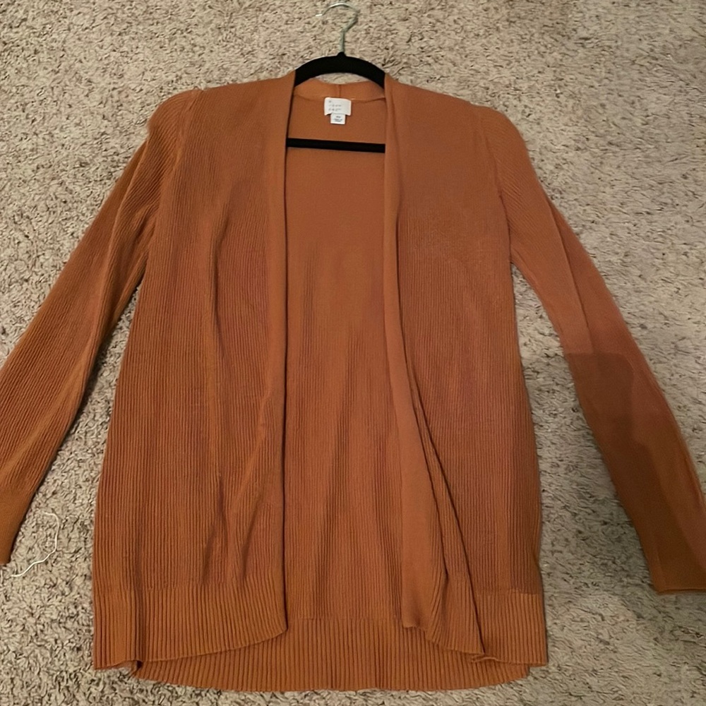 Burnt orange xs cardigan